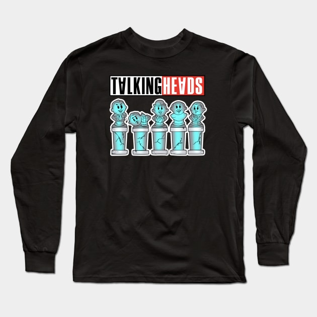 Talking Heads Long Sleeve T-Shirt by EnchantedTikiTees